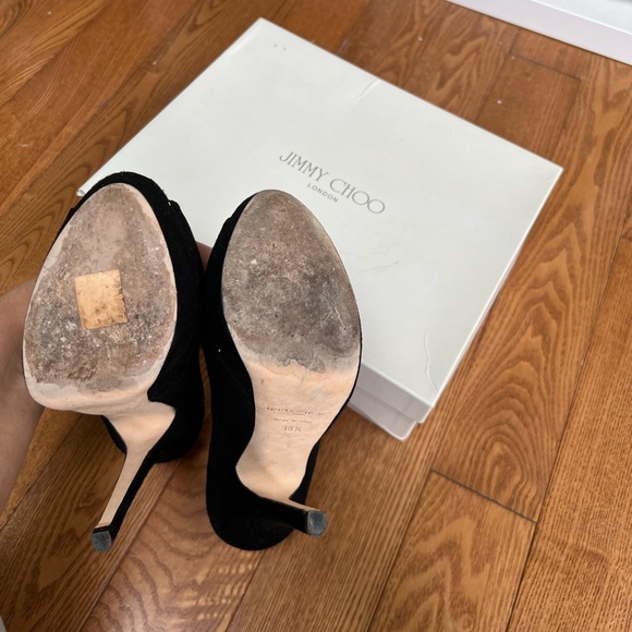 Jimmy Choo Gorgeous Open Toe Pump size 38.5 - Picture 7 of 7